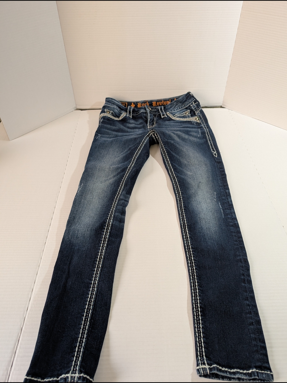 Rock Revival Women's Dark Wash Straight Jeans